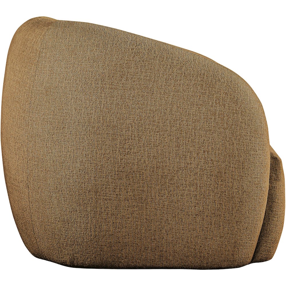 Elowen Brown Fabric Upholstered Chair
