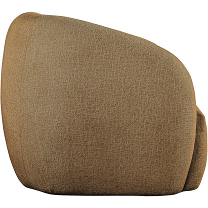 Elowen Brown Fabric Upholstered Chair
