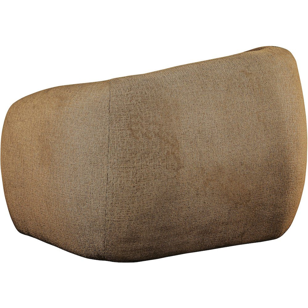 Elowen Brown Fabric Upholstered Chair
