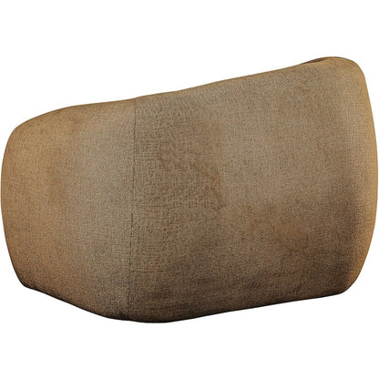 Elowen Brown Fabric Upholstered Chair