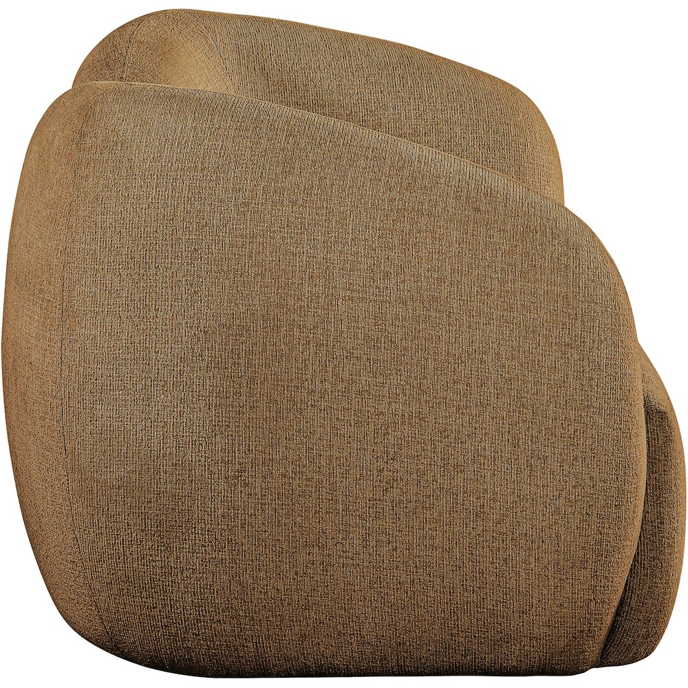 Elowen 68" Brown Fabric Upholstered Loveseat