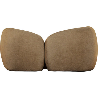 Elowen 68" Brown Fabric Upholstered Loveseat