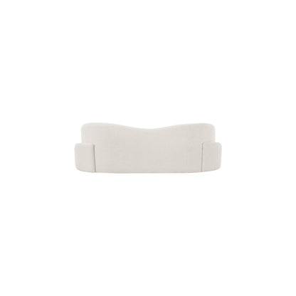 Principessa Cream Boucle Fabric Sofa