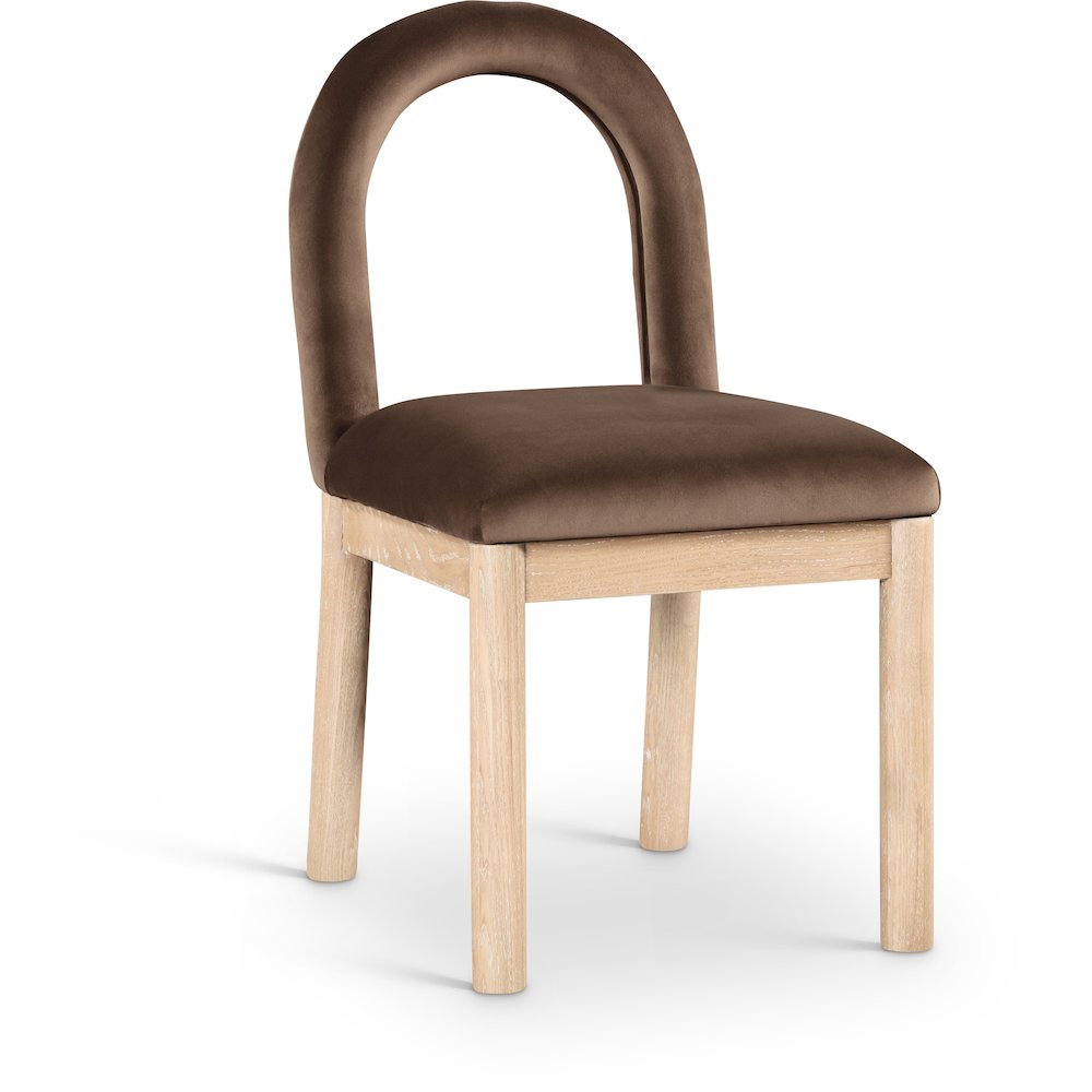 Conrad Brown Velvet Dining Chair
