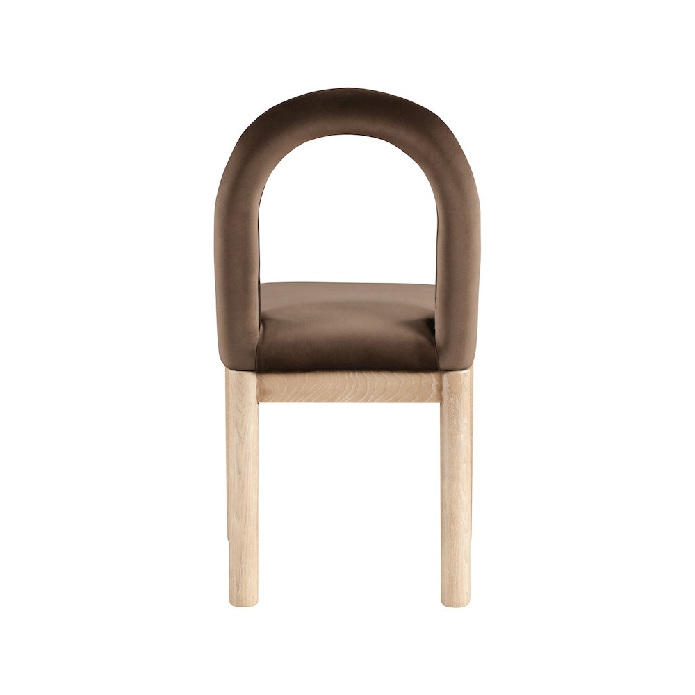 Conrad Brown Velvet Dining Chair