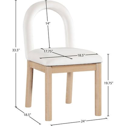 Conrad Cream Velvet Dining Chair