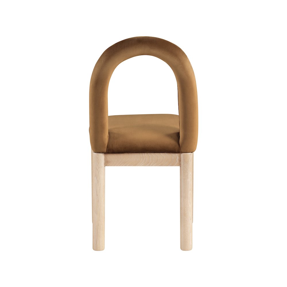 Conrad Saddle Velvet Dining Chair