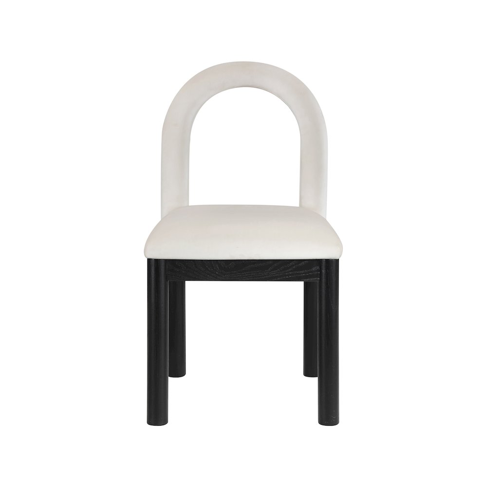 Conrad Cream Velvet Dining Chair