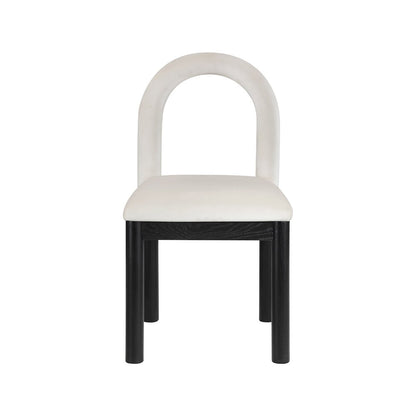 Conrad Cream Velvet Dining Chair