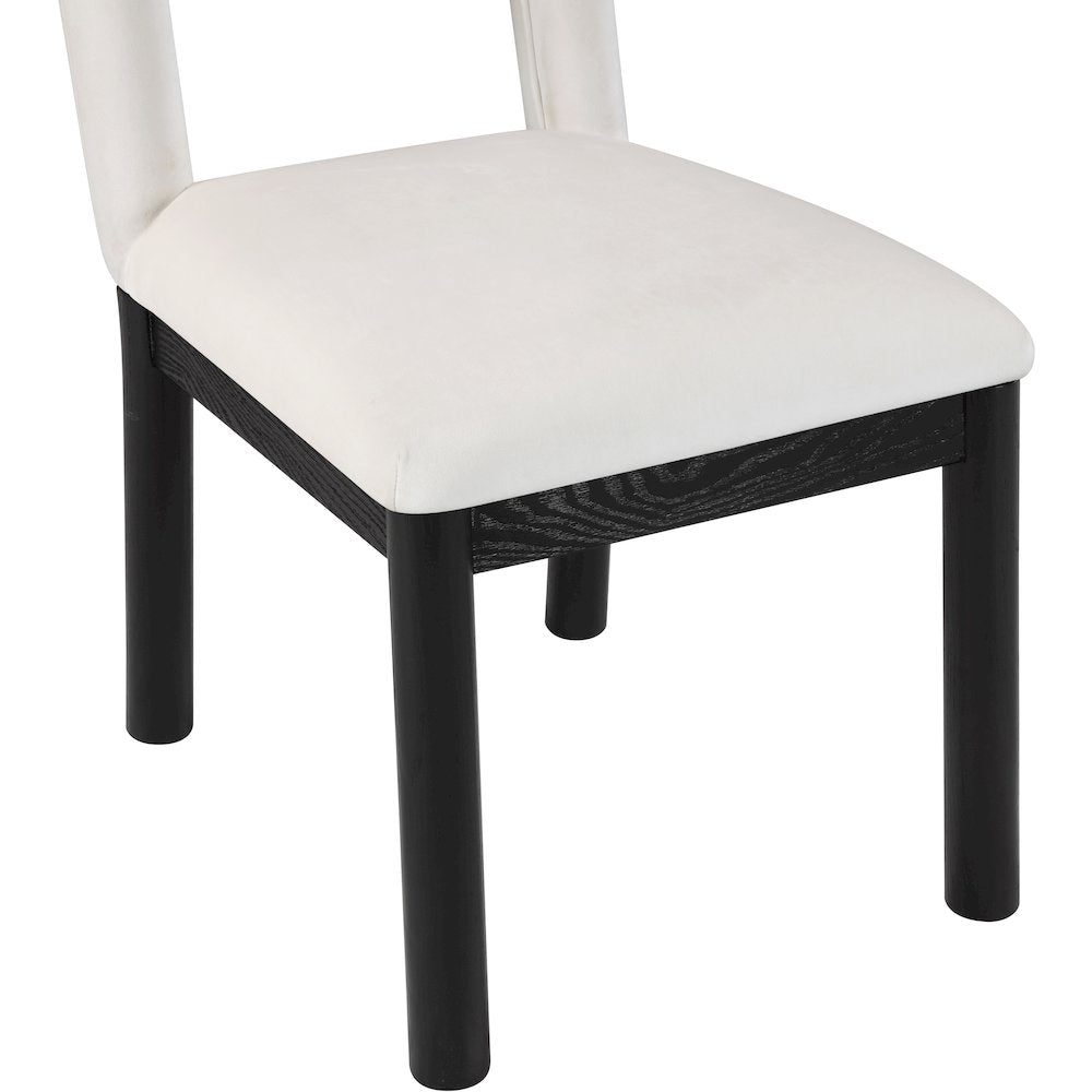 Conrad Cream Velvet Dining Chair