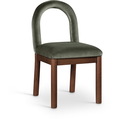 Conrad Green Velvet Dining Chair