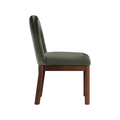 Conrad Green Velvet Dining Chair