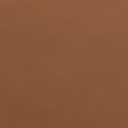 Riccio Cognac Vegan Leather Upholstered Dining Side Chair, Set of 2