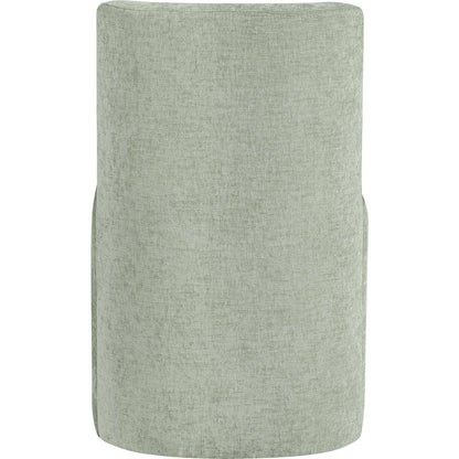 Duvina Mint Chenille Performance Fabric Upholstered Dining Chair