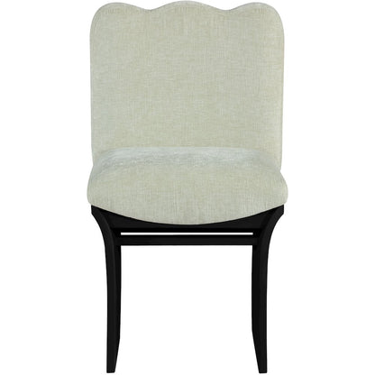 Shaw Mint Chenille Fabric Upholstered Dining Chair