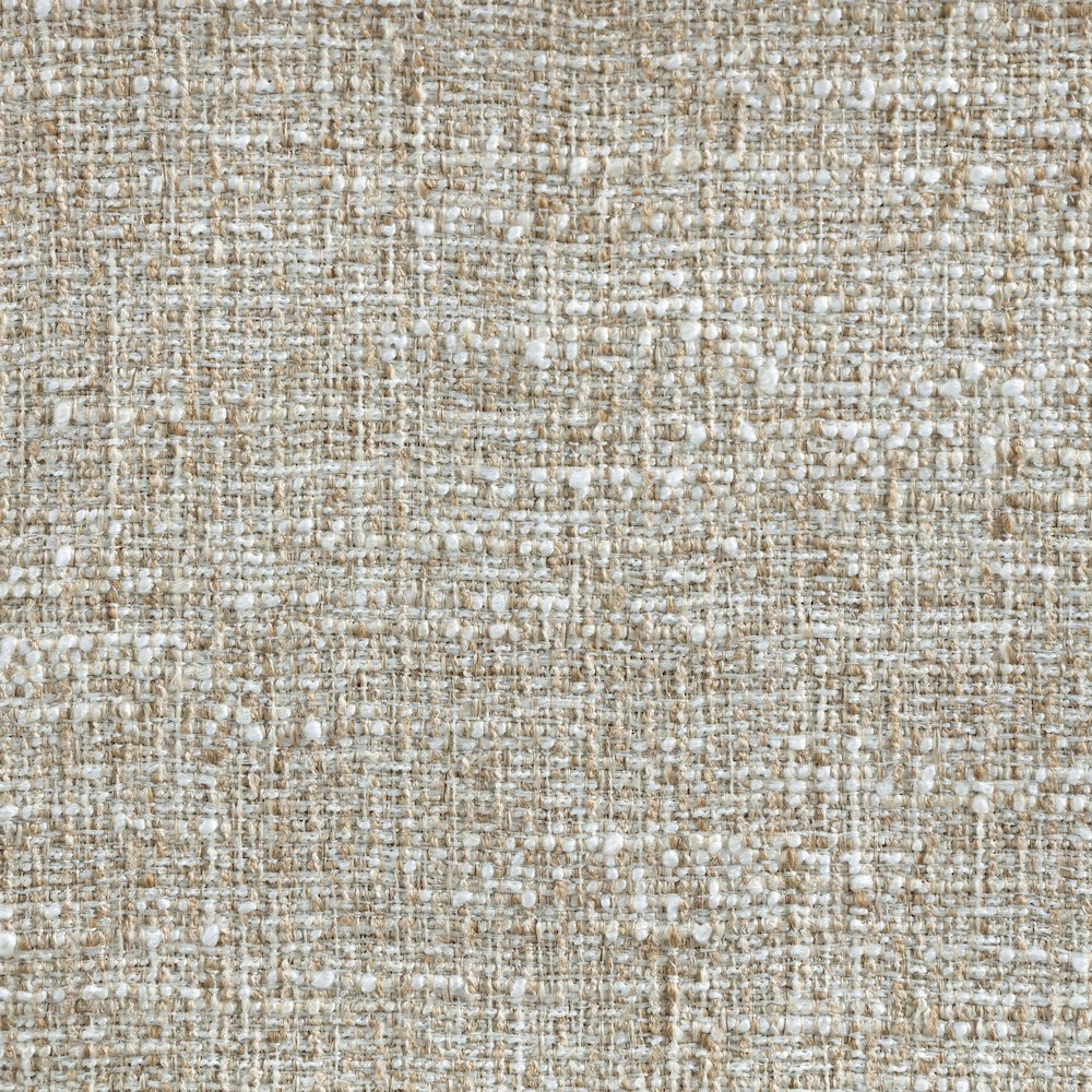 Sacha Beige Linen Textured Fabric Upholstered Counter Stool