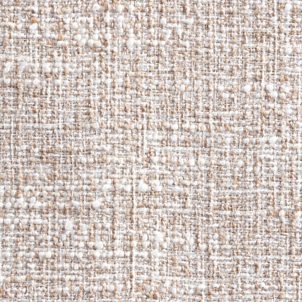Roundhill Beige Linen Textured Fabric Upholstered Counter Stool