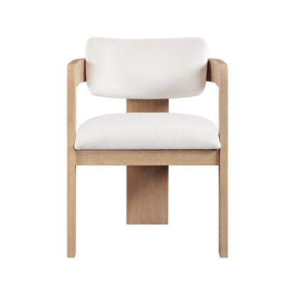 Sacha Cream Velvet Dining Chair, Set of 2