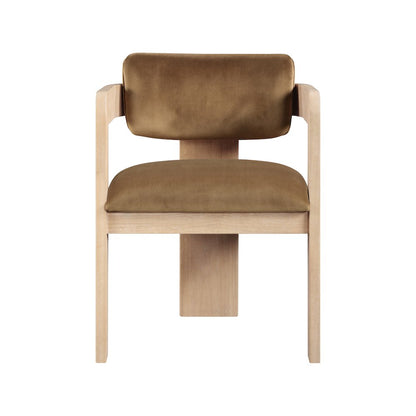 Sacha Saddle Velvet Dining Chair, Set of 2