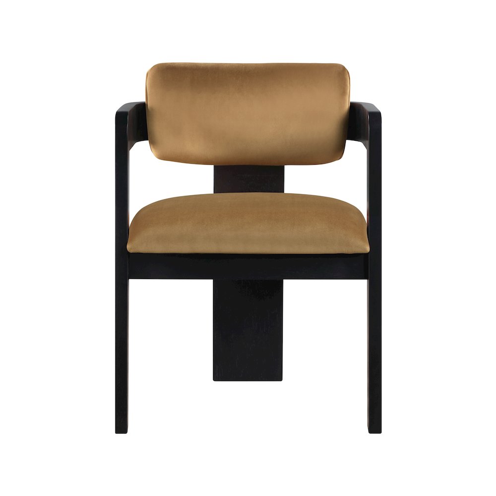 Sacha Saddle Velvet Dining Chair, Set of 2