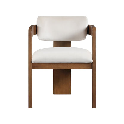 Sacha Cream Velvet Dining Chair, Set of 2