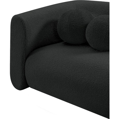 Abbington Black Boucle Fabric Chair