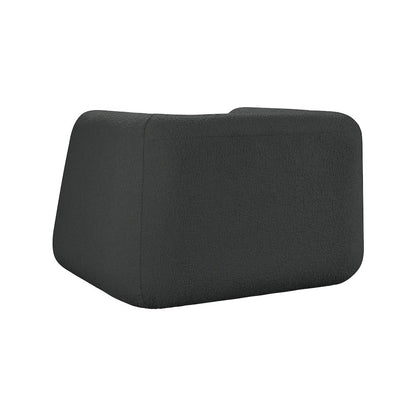 Abbington Black Boucle Fabric Chair