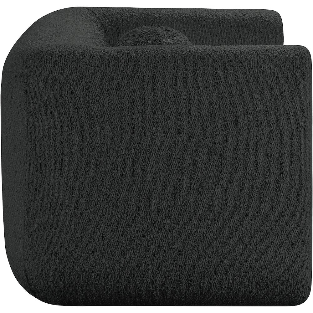 Abbington Black Boucle Fabric Chair