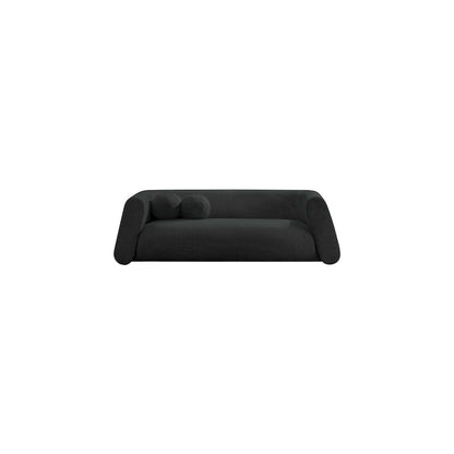 Abbington Black Boucle Fabric Sofa