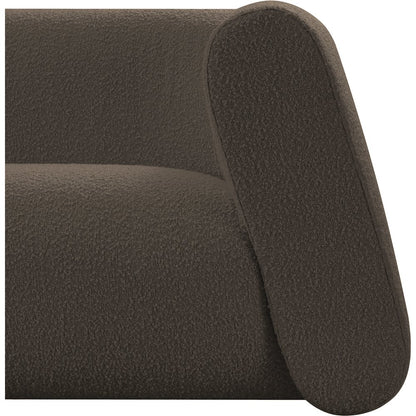 Abbington Brown Boucle Fabric Chair