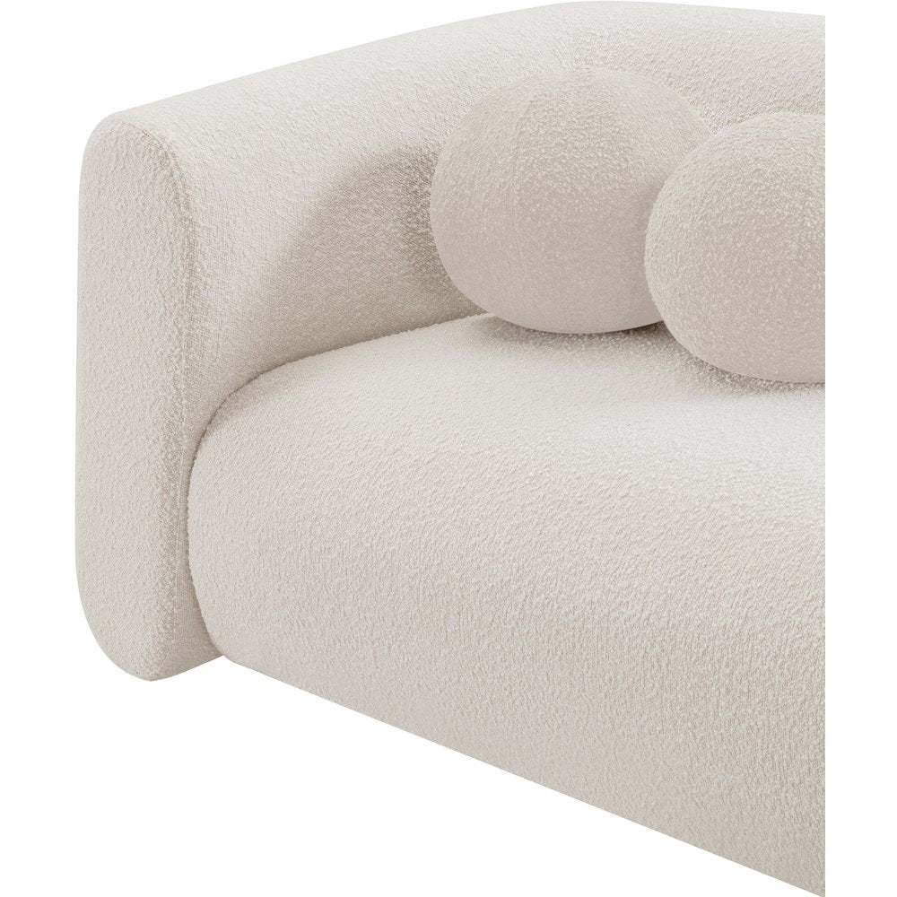 Abbington Cream Boucle Fabric Chair