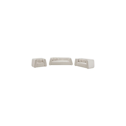 Abbington Cream Boucle Fabric Chair