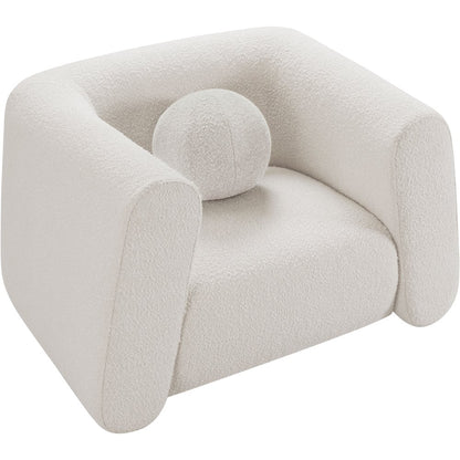 Abbington Cream Boucle Fabric Chair