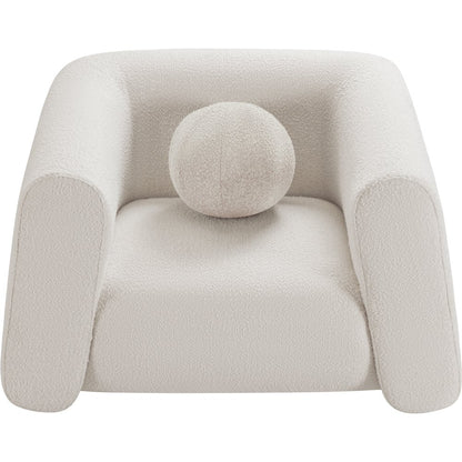 Abbington Cream Boucle Fabric Chair