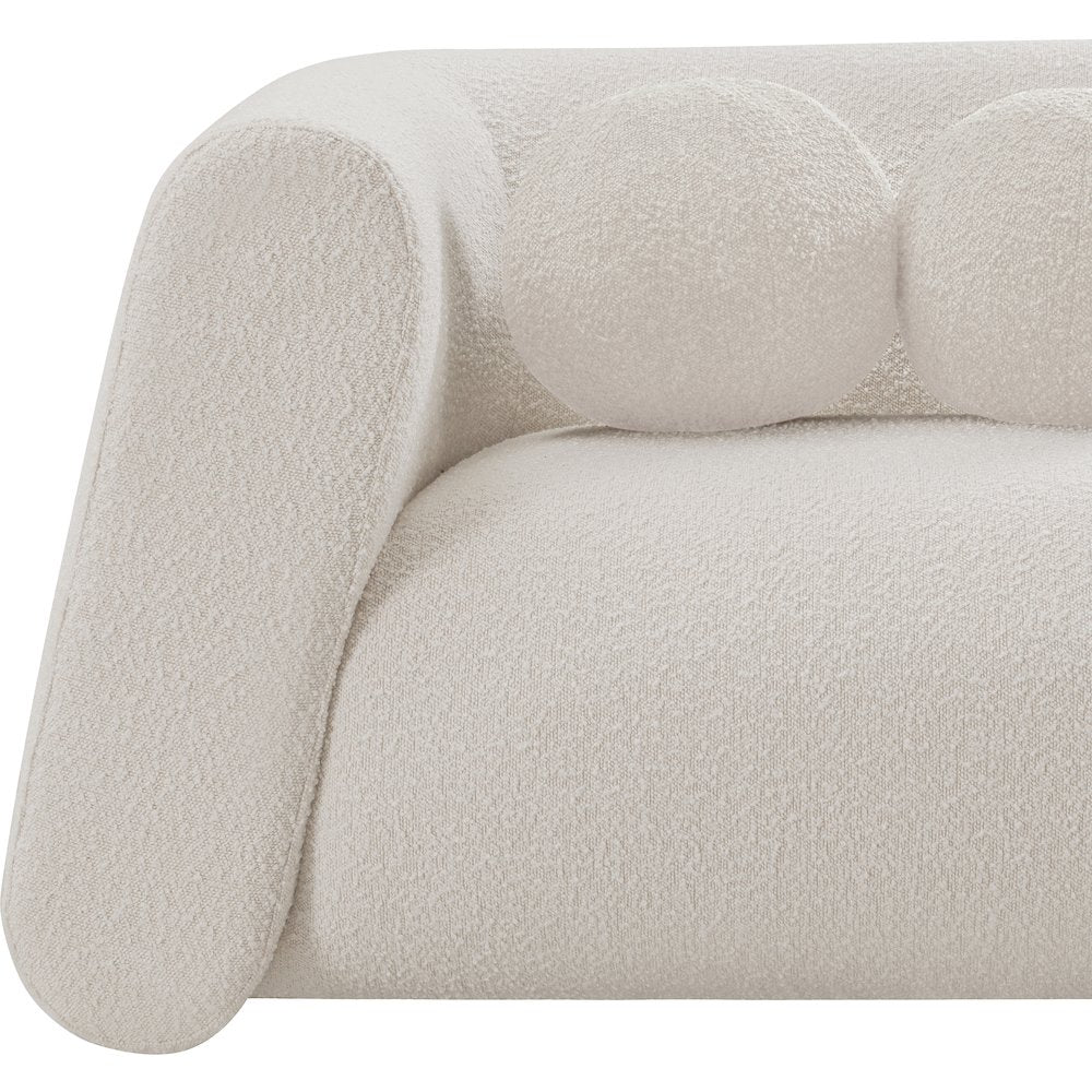 Abbington Cream Boucle Fabric Chair