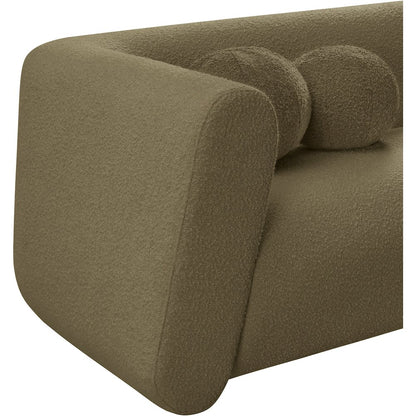 Abbington Olive Boucle Fabric Chair