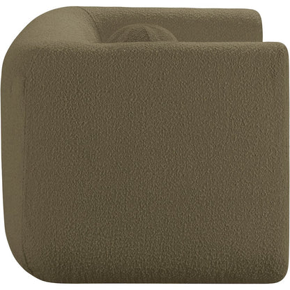 Abbington Olive Boucle Fabric Chair