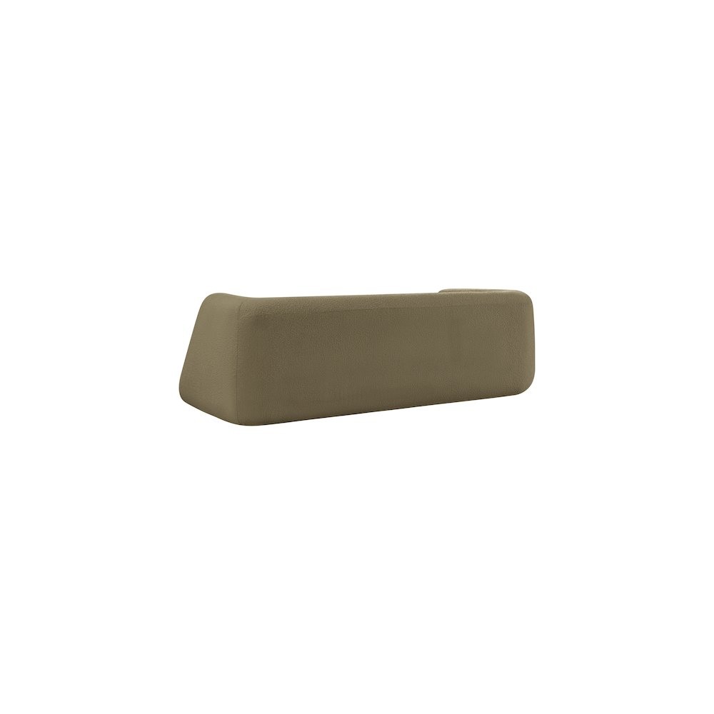 Abbington Olive Boucle Fabric Sofa
