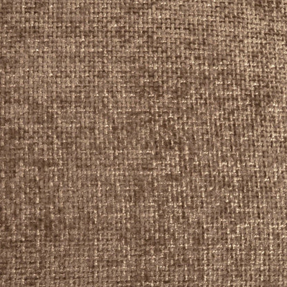 Bale Brown Chenille Fabric Upholstered Modular Armless Chair