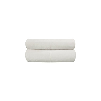Bale Cream Chenille Fabric Modular Chair