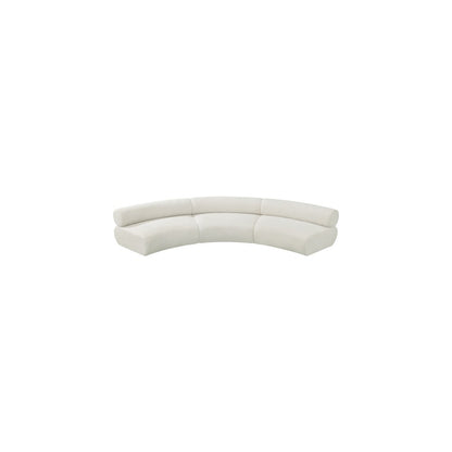 Bale Cream Chenille Fabric Modular Sofa
