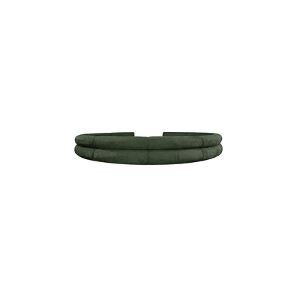 Bale Green Chenille Fabric Modular Sofa