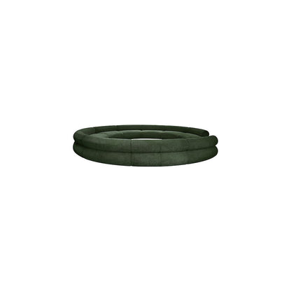 Bale Green Chenille Fabric Modular Sofa