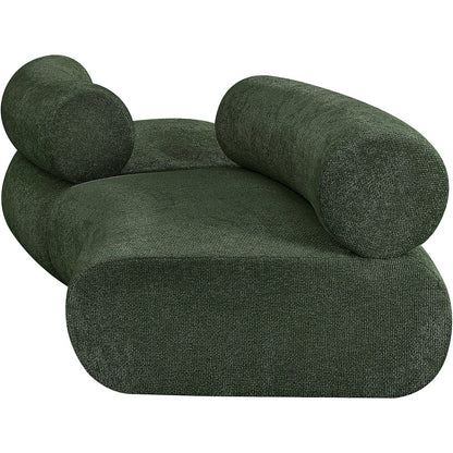 Bale Green Chenille Fabric Modular Sofa