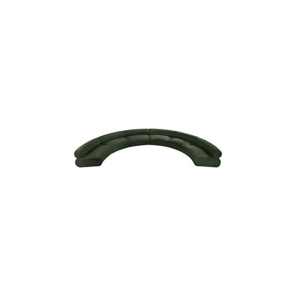 Bale Green Chenille Fabric Modular Sofa