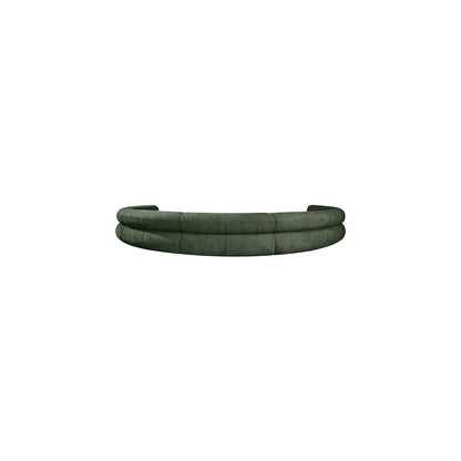 Bale Green Chenille Fabric Modular Sofa