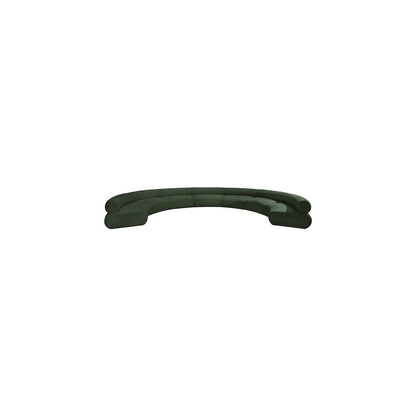 Bale Green Chenille Fabric Modular Sofa