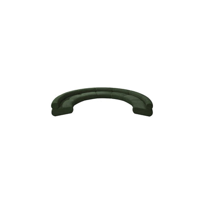 Bale Green Chenille Fabric Modular Sofa