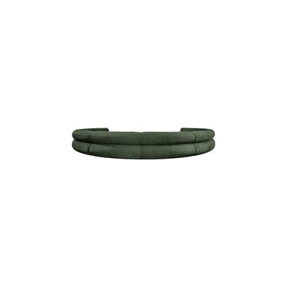 Bale Green Chenille Fabric Modular Sofa