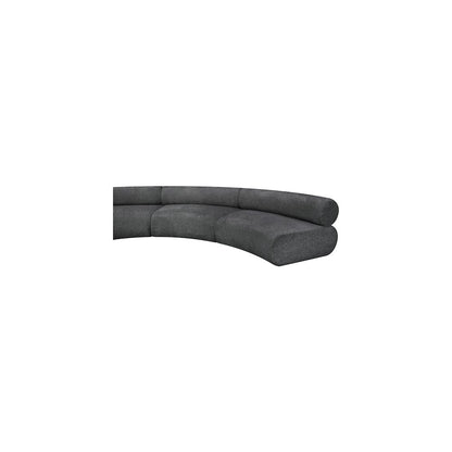 Bale Grey Chenille Fabric Modular Sofa